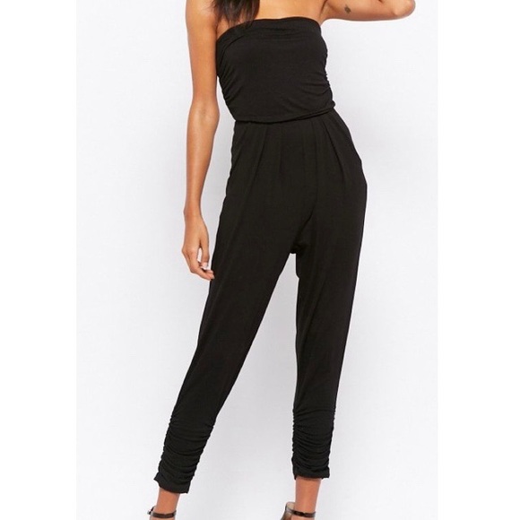 Forever 21 Pants - NWOT Forever 21 Strapless Jumpsuit
